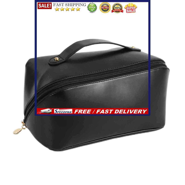 Makeup Bags - PU Leather Hand-Portable Versatile Makeup Accessories Organiz