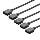 Female to Female 3528/5050 RGB LED Strip Light Connector Cable (1 to 4) Newly