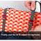 1.5m nylon rope with cord strap and quick tension hook for climbing