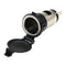 Waterproof Metal Cigarette Lighter Socket 12V Power Outlet for Car Marine ATV RV