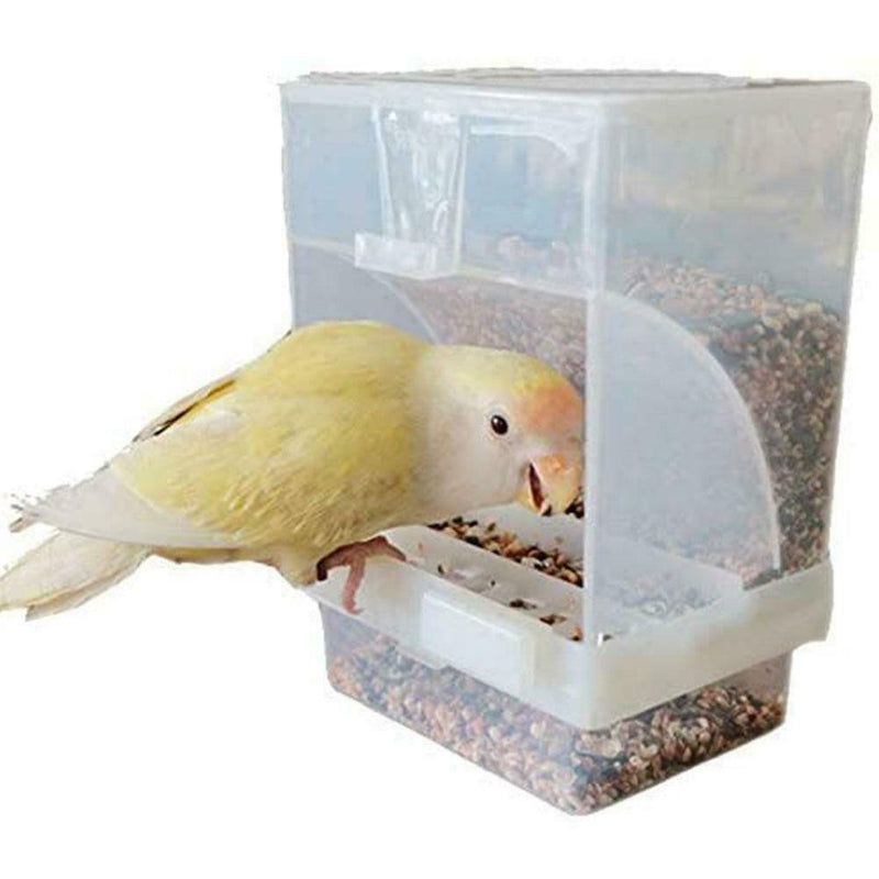 Bird Cage Auto Food  Feeders Automatic European Hot More Mess No O0V1