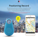 Anti-lost Bluetooth-compatible Tracer Alarm Locator Tracker Device (Blue)