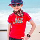 Multifunction Waterproof Child Boy Girl Sports Electronic Wrist Watch Red