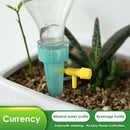 6pcs Automatic Watering Spikes System for Plants Drip Irrigation (Green)