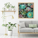 #A Colorful Flowers Oil Paint By Numbers Kit DIY Acrylic Painting Wall Art Pictu