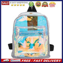 Mini Transparent Women Backpack Fashion PVC Cute Kids Girls Student School Bags