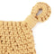 Wall-Mounted Jute Fruit Vegetable Basket Wall Hanging Storage (30x38cm) Newly