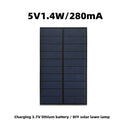 5V 1.4W 280mA Polysilicon DIY 3.7V Battery Power Charge Module Solar Panel