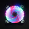 PC Computer 33 LED 120mm Silent Computer Case Heatsink Cooler Fan(White)