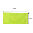 Bike Bicycle Cycling Motorcycle Wheel Tire Tyre Reflective Stickers(Yellow)