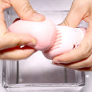 Silicone Egg Powder Storage Box Display Rack Sponge Box for Storage Organizer