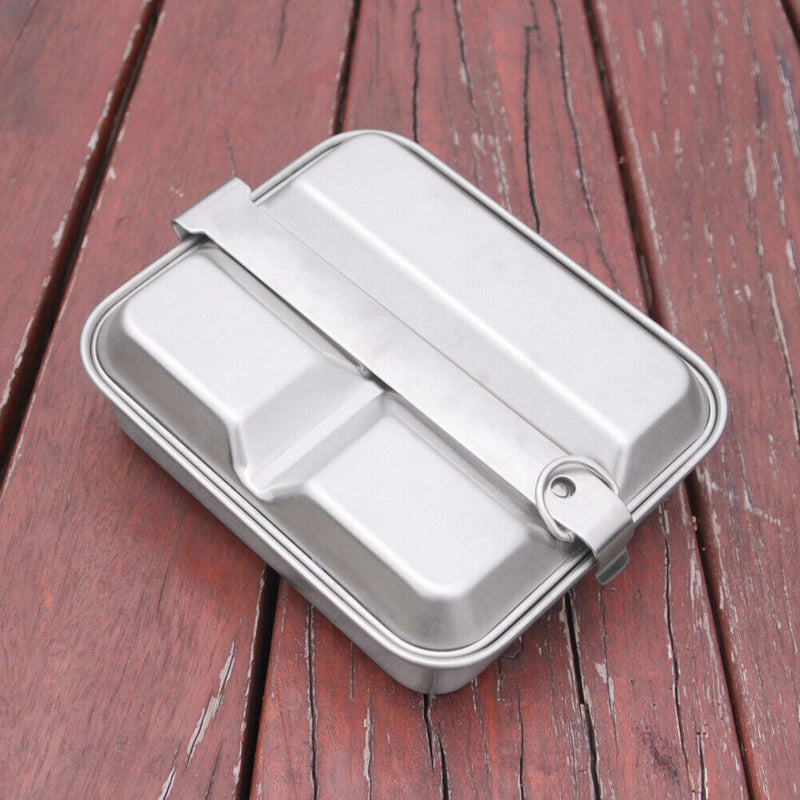 Aluminum Camping Cookware Portable Bread Box for Outdoor Hiking Picnic BB
