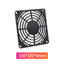 80mm 120mm PC Computer Fan Dust Filter Screen Plastic Dustproof Grills 5 Pack
