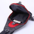Chest Bag Outdoor Sport Travel Shoulder Sling Backpack Pouch(Red)