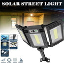 240 LED Solar Lights Outdoor Wireless LED Solar Motion Waterproof Sensor L9E5
