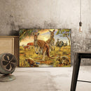 5D Kangaroo Mosaic Diamond Painting Drawing Full Round Drill DIY Art Handcraft