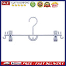 Trouser Rack Skirts Storage Shelf Pants Clip Closet Wardrobe Organizer Hanger