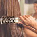 Pro Hair Dressing Brush Ceramic Iron Round Comb Magic Styling Combs (45mm) Newly