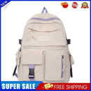 #A Large Capacity Student Hit Color Laptop High School Book Bag Casual Travel