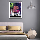 5D DIY Diamond Painting Girl Under Tree Full Square Drill Mosaic Home Decorat