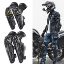 4pcs SULAITE Reflective Motorcycle Riding Knee Pads Protective Elbow Guard