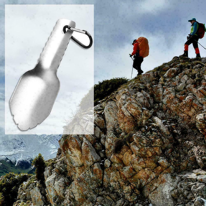 Shovel Heavy Duty Portable Aluminum Outdoor Travel Accessories Tool hot A6Z5