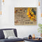 Letters Sunflower Oil Paint By Numbers Kit DIY Home Decoration Gift Wall Pict