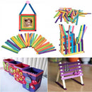 50pcs/many colorful ice sticks market stick kids hand crafts DIY make lu