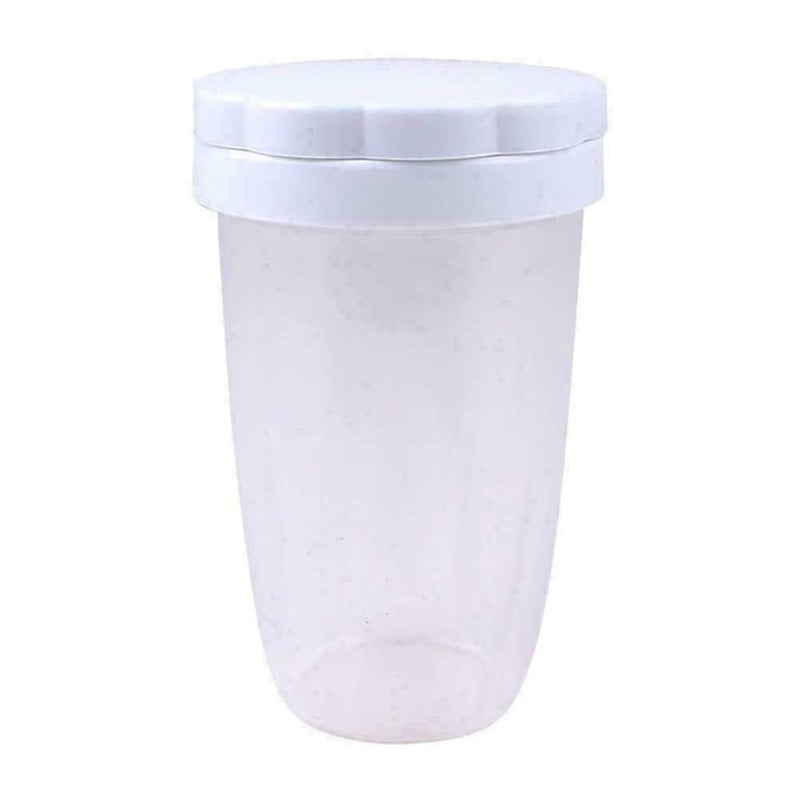Plastic Powder Icing Sugar Cocoa Chocolate Flour Duster Hot Sugar Shaker C6L1