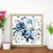 Ink Flower Oil Paint By Numbers Kit DIY Acrylic Painting Picture Frameless Art