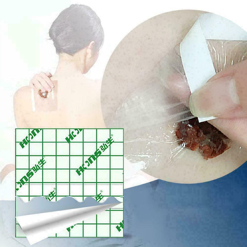 100pcs Waterproof Tattoo Bandage Roll Adhesive Wound Dressing Plaster Fixer F5B9