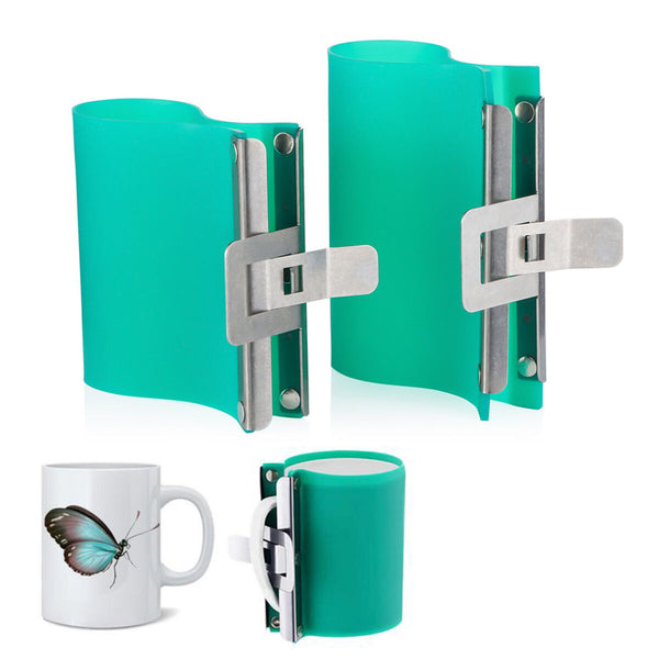 Wrap Fixture Heat Press Silicone Mug Clamp Sublimation Printing 15 oz and 11 oz