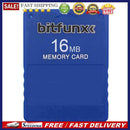 For Sony PS2 8MB 16MB 32MB Memory Card 64MB Free McBoot Game Console Data C