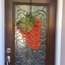 Ornaments Door Trim Bow Tie R attan Circle Carrot Decoration Wreath Easter Day