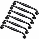 6PCS Aluminum Alloy Cabinet Home Drawer Door Knob Pull Handle Cupboard Furniture