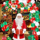 Arch Party Banner Decor Latex Balloons Set Merry Christmas Confetti Balloon