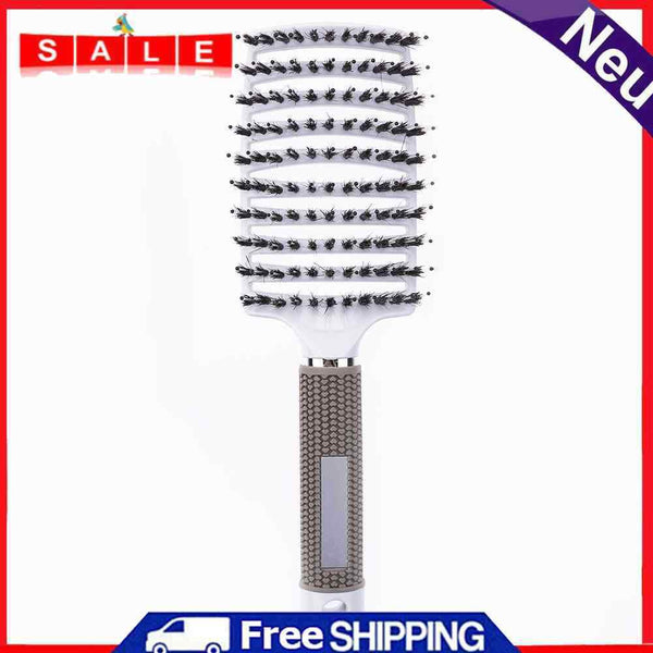 Domybest Women's Hair Scalp Comb Antistatic Straight Curly Hair Hairbrush