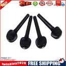 4pcs Ebony Violin Tuning Pegs Tuners with End Pin Fiddle Strings Instrument