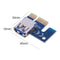 PCIe X1 Adapter PCI E 1X to USB 3.0 Female for PCI Express Riser Mining