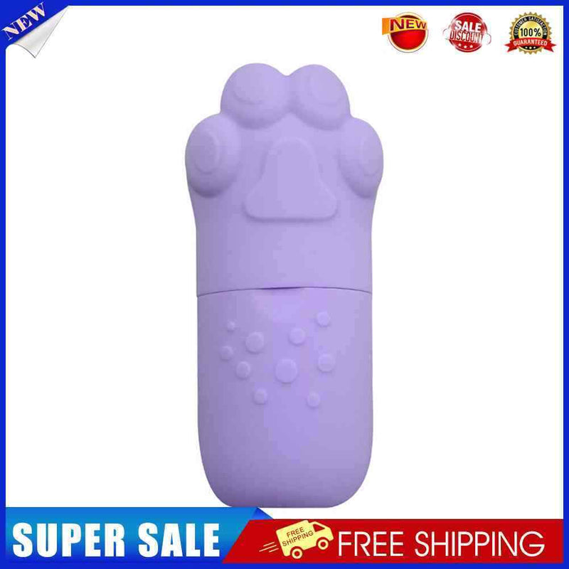 Facial Beauty Lifting Ice Cube Tray Beauty Massager Roller Mold (Purple)