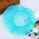 Women's Waterproof Elastic Plastic Dot Shower Bathing Hair Hats K5V3 G6J3 S J6V4