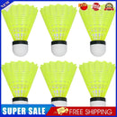 6pcs Nylon Badminton Balls Outdoor Sport Entertainment Training Shuttlecock