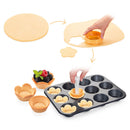 Non-stick Egg Tart Shells Mold Kitchen Smooth Rapid Prototyping Cupcake Mol