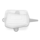 Fresh Lids Reusable Stretch Suction Round Square Silicone Lid Bowl Cover