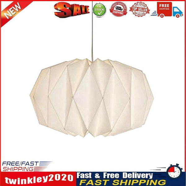 Nordic Creative Paper Origami Lantern Shade Pendant Light Decor (Pumpkin) Newly