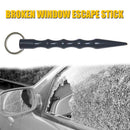 Aluminum Drill Keychain Pen Stick Anti Wolf for Outdoor Camping Hiking Tools