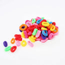 100pcs Cute Elastic Rope Baby Girl Fashion Hair Ties Holders-Hairbands L9O5