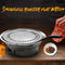 Barbecue Grill Pan Non-Stick Smokeless Gas Stove Plate Household Roasting Gadget