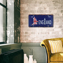England Metal Plate Tin Sign Decorative Plaque Retro Iron Painting Wall Art