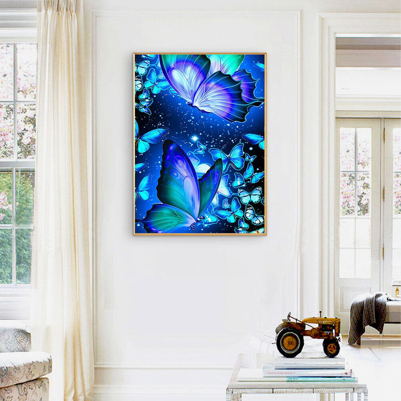 #A Paint By Numbers for Adults Beginner Butterfly Paintwork Home Bedroom Wall